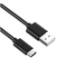 PremiumCord Kabel USB 3.1 C/M - USB 2.0 A/M, rychlé nabíjení proudem 3A, 1m, černá