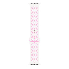 RhinoTech sportovní řemínek pro Apple Watch 42 / 44mm Bílo-růžová