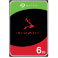 SEAGATE HDD 6TB IRONWOLF (NAS), 3.5", SATAIII, 5400 RPM, Cache 256MB, CMR