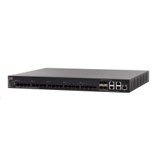 Cisco switch SX550X-24F, 4x10GbE SFP+/RJ-45, 20xSFP - REFRESH