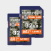 Delkin SDHC Trail Cam R100/W30 (V10) 32GB (2-pack)