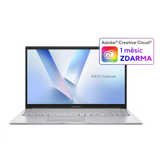 ASUS NTB Vivobook 15 (X1504VA-BQ3871W), Core 5 120U, 15.6" FHD, 8GB, 512GB SSD, Intel, W11 Home, Cool Silver ASUS NTB Vivobook 15 (X1504VA-BQ3871W), Core 5 120U, 15.6" FHD, 8GB, 512GB SSD, Intel, W11 Home, Cool Silver