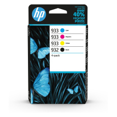 HP 932 Black / 933 CMY Original Ink Cartridge 4-Pack (400 / 330 / 330 / 330 pages) HP 932 Black / 933 CMY Original Ink Cartridge 4-Pack (400 / 330 / 330 / 330 pages)