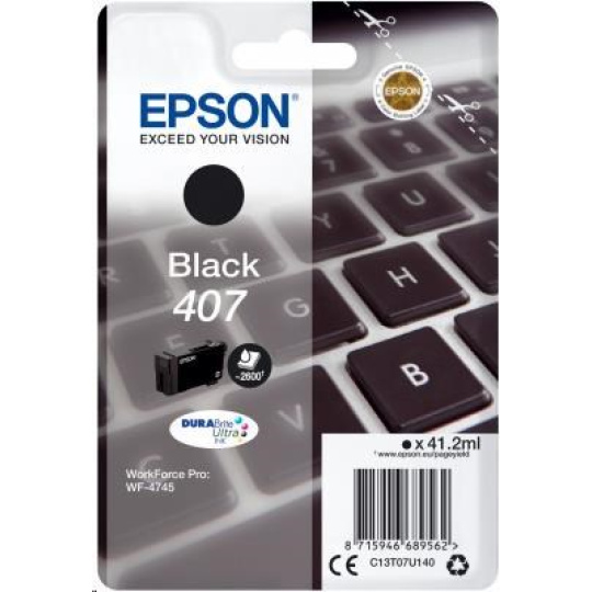 EPSON Ink bar WF-4745 Series Ink Cartridge "Klávesnice" L Black 2600 str. (41,2 ml)