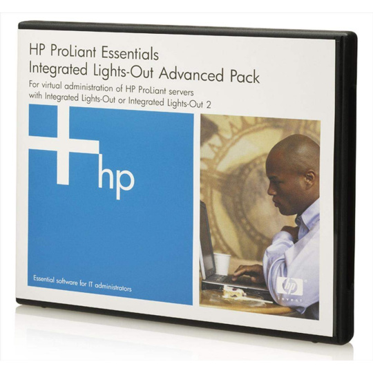 HP iLO Advanced + 3yr 24x7 Techn Support + Updates Electr License