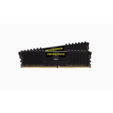 CORSAIR DIMM DDR4 16GB (Kit of 2) 3200MHz CL16 Vengeance LPX Černá