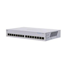 Cisco switch CBS110-16T (16xGbE, fanless)