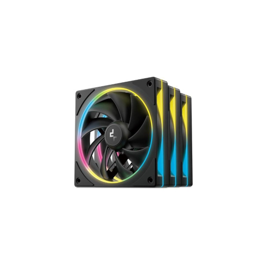 DEEPCOOL Ventilátor FL12 SE 3v1, 3x120mm, ARGB, černá DEEPCOOL Ventilátor FL12 SE 3v1, 3x120mm, ARGB, černá