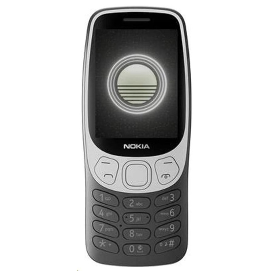 Nokia 3210 Dual SIM, 4G, VoLTe, černá, (CZ, SK, HU)