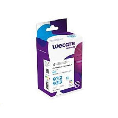 WECARE ARMOR cartridge pro HP Officejet 6100, 6600 (K10306W4), černá/black+1C+1M+1Y/HC, 3x12ml, 1x30