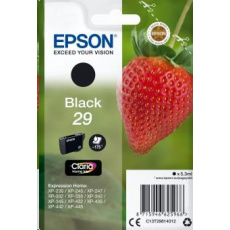 EPSON ink čer Singlepack "Jahoda" Black 29 Claria Home Ink