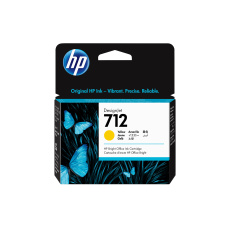 HP 712 29-ml Yellow DesignJet Ink Cartridge HP 712 29-ml Yellow DesignJet Ink Cartridge