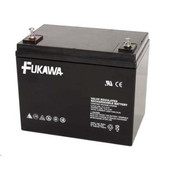 Baterie - FUKAWA FWL 75-12 (12V/75Ah - M6), životnost 10let