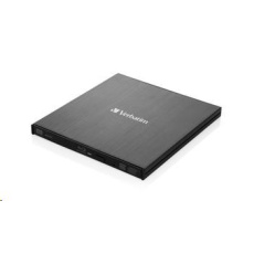 BAZAR - VERBATIM externí mechanika Slimline Blu-ray Rewriter USB 3.0 Zdarma BR Disc 25GB (CD DVD BD Mdisc) +NERO - Poško