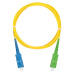 XtendLan simplexní patch kabel SM 9/125, OS2, SC-SC(APC), LS0H, 3m