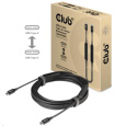 BAZAR Club3D Kabel USB 3.2 Gen2 Type-C to C Active Bi-directional (M/M) 8K60Hz, 5m - ROZBALENO