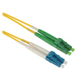 Duplexní patch kabel SM 9/125, OS2, LC(UPC)-LC(APC),  LS0H, 8m