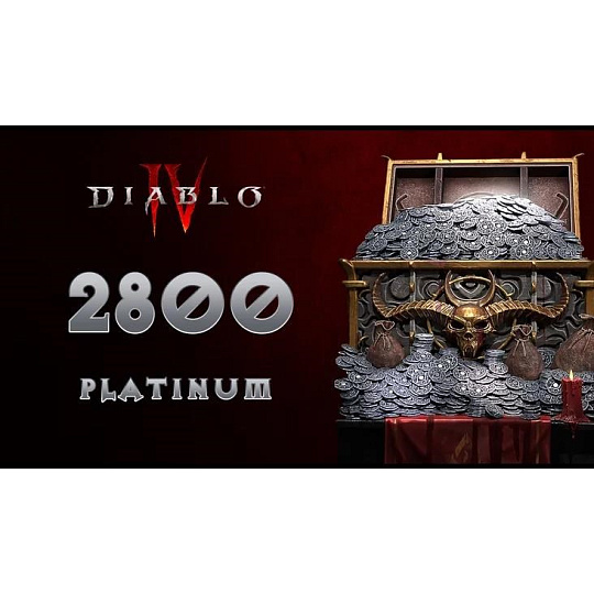 Diablo IV - 2800 szt. Platyny (Xbox One/Series X) klíč MS Store