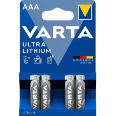 Varta FR03/4BP ULTRA LITHIUM (Blistr 4ks) Varta FR03/4BP ULTRA LITHIUM (Blistr 4ks)