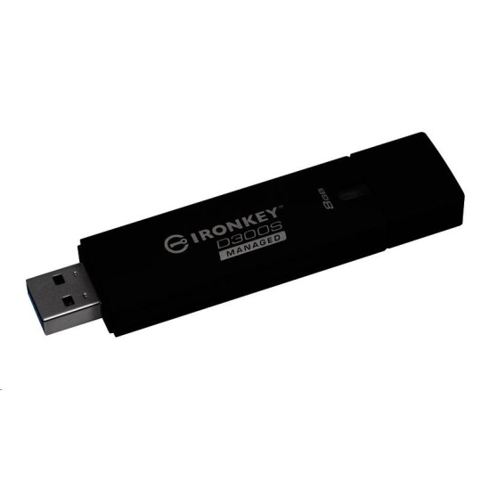Kingston Flash Disk IronKey 8GB D300S AES 256 XTS Encrypted Managed USB Drive