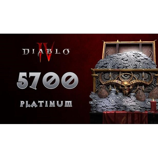 Diablo IV - 5700 szt. Platyny (Xbox One/Series X) klíč MS Store Diablo IV - 5700 szt. Platyny (Xbox One/Series X) klíč MS Store
