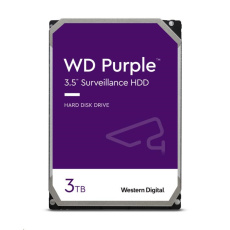 WD PURPLE WD34PURZ 3TB, SATA III 3.5", 128MB, 175MB/s, Low Noise, CMR