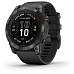 Garmin Fenix 7X PRO Sapphire Solar Carbon Gray DLC Titanium / Black Band, EU