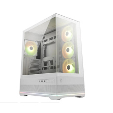MSI case MAG PANO 110R PZ WHITE, ATX, Průhledná bočnice, 4x 120mm ARGB Fan, bílá MSI case MAG PANO 110R PZ WHITE, ATX, Průhledná bočnice, 4x 120mm ARGB Fan, bílá