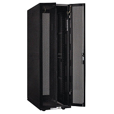 XtendLan 19" stojanový rozvaděč 42U 600x1000, nosnost 800kg, perforované dveře i záda, kolečka, rozložený, černý