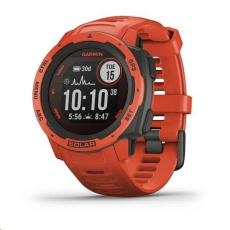 Garmin GPS sportovní hodinky Instinct Solar Red Optic