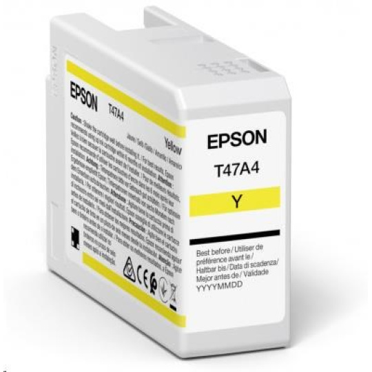 EPSON ink Singlepack Yellow T47A4 UltraChrome Pro 10 ink 50ml