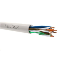 UTP kabel BELDEN 1583E, Cat5E, drát, PVC, Eca, šedý, 305m