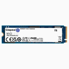 Kingston SSD 1TB (1000GB) NV2 M.2 2280 NVMe™ PCIe Gen (R: 3500MB/s; W: 2100MB/s)