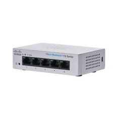 Cisco switch CBS110-5T-D (5xGbE, fanless)