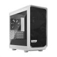 FRACTAL DESIGN skříň Meshify 2 Mini White TG Clear Tint, USB 3.1 Type-C, 2x USB 3.0, bez zdroje, mATX