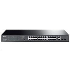 TP-Link Easy Smart switch TL-SG1428PE (26xGbE, 2xSFP, 24xPoE+, 250W)