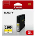 Canon CARTRIDGE PGI-2500XL Y žlutá pro Maxify iB4050, iB4150, MB5050, MB5150, MB5155, MB5350, MB5450 a MB5455 (1295str.)