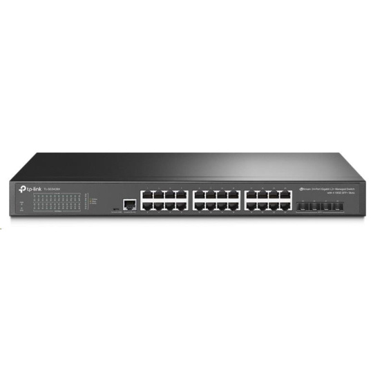 TP-Link OMADA switch SG3428X (24xGbE,4xSFP+, 2xConsole, fanless)