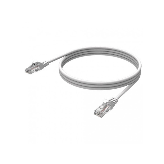 WG - Síťový ethernetový kabel RJ45 (male) to RJ45 (male) / CAT-6 / 20m / white
