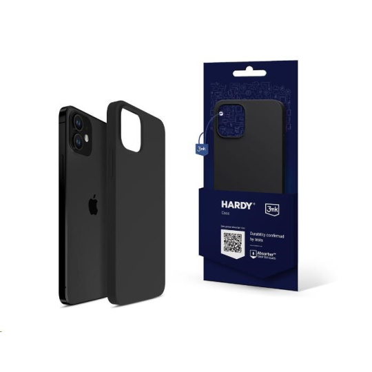 3mk Hardy Silicone MagCase pro Apple iPhone 12, Graphite