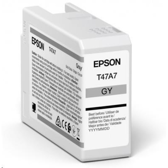 EPSON ink Singlepack Gray T47A7 UltraChrome Pro 10 ink 50ml