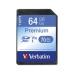 VERBATIM SDXC karta 64GB Class 10, UHS-1 (R:70/W:10 MB/s)