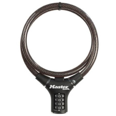 Master Lock Ocelové kombinační lanko na kolo 8229EURDPRO - 0,9m Master Lock Ocelové kombinační lanko na kolo 8229EURDPRO - 0,9m