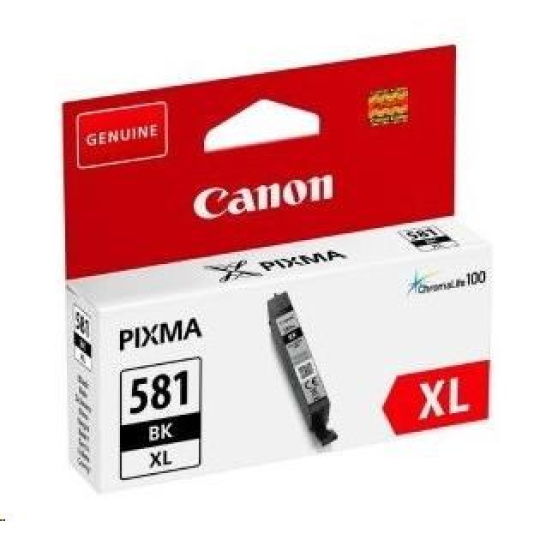 Canon CARTRIDGE CLI-581XL černá pro PIXMA TS615x, TS625x, TS635x, TR7550, TS815x (3200 str.)
