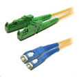 Duplexní patch kabel SM 9/125, OS2, E2000(APC)-SC(PC), LS0H, 6m