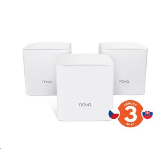 Tenda MW5c (3-pack) - Wireless AC MESH systém 802.11ac/a/b/g/n