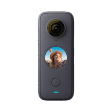 Insta360 ONE X2 akční outdoorová kamera, vodotěsná, dvojice 360° objektivů, 30 fps, ovládání hlasem