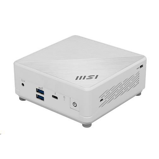 BAZAR - MSI PC Cubi 5 1M-483BEU, Core 5 120U, 16GB, N/A, N/A, No OS, White - Poškozený obal (Komplet)