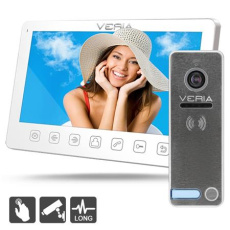Veria SET Videotelefon 7070B bílý + vstupní stanice 230 Veria SET Videotelefon 7070B bílý + vstupní stanice 230