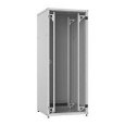 Solarix Rozvaděč LC-50 45U, 800x1000 RAL 7035, skleněné dveře, 1-bodový zámek